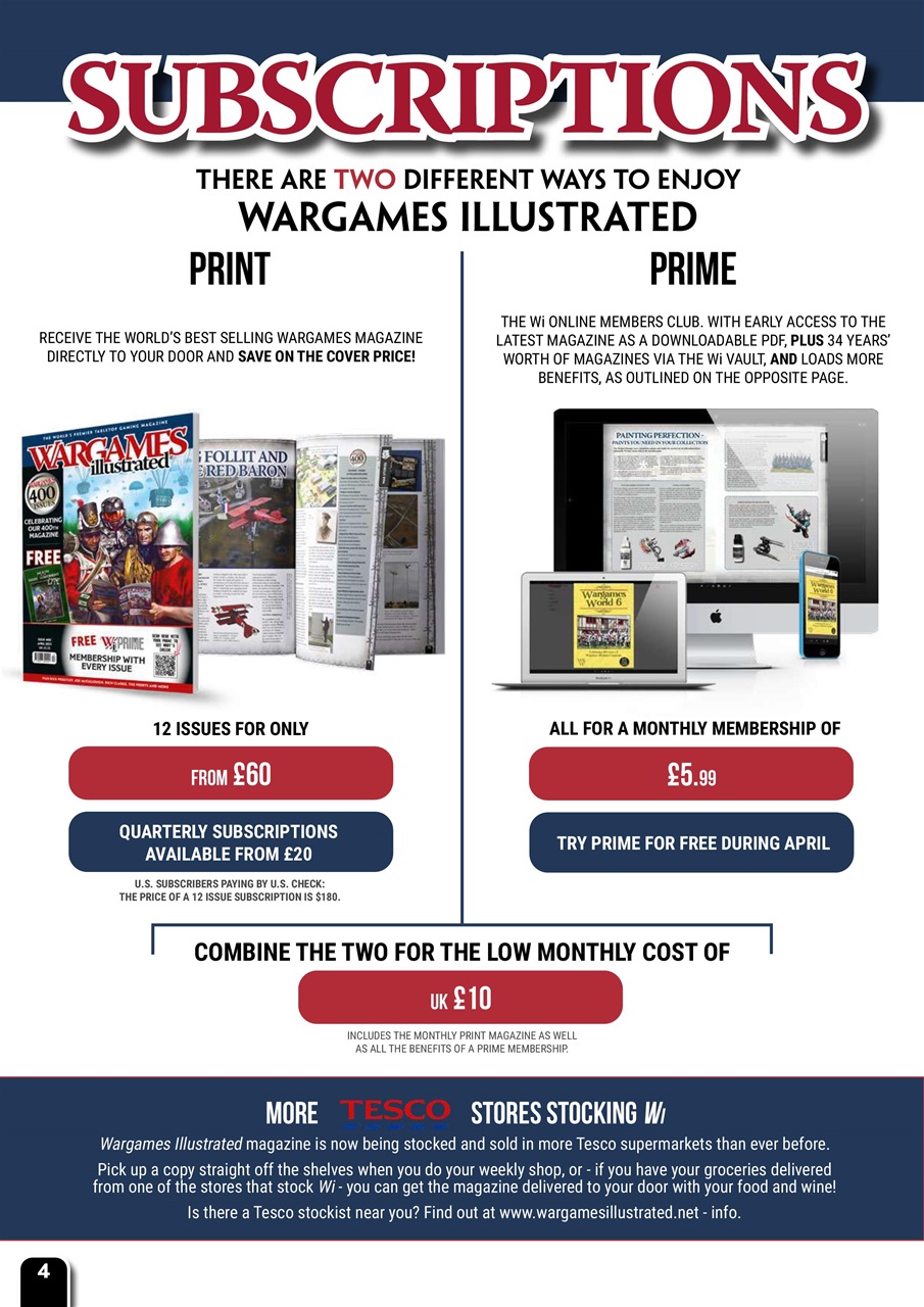 Wargames Illustrated Preview Pages