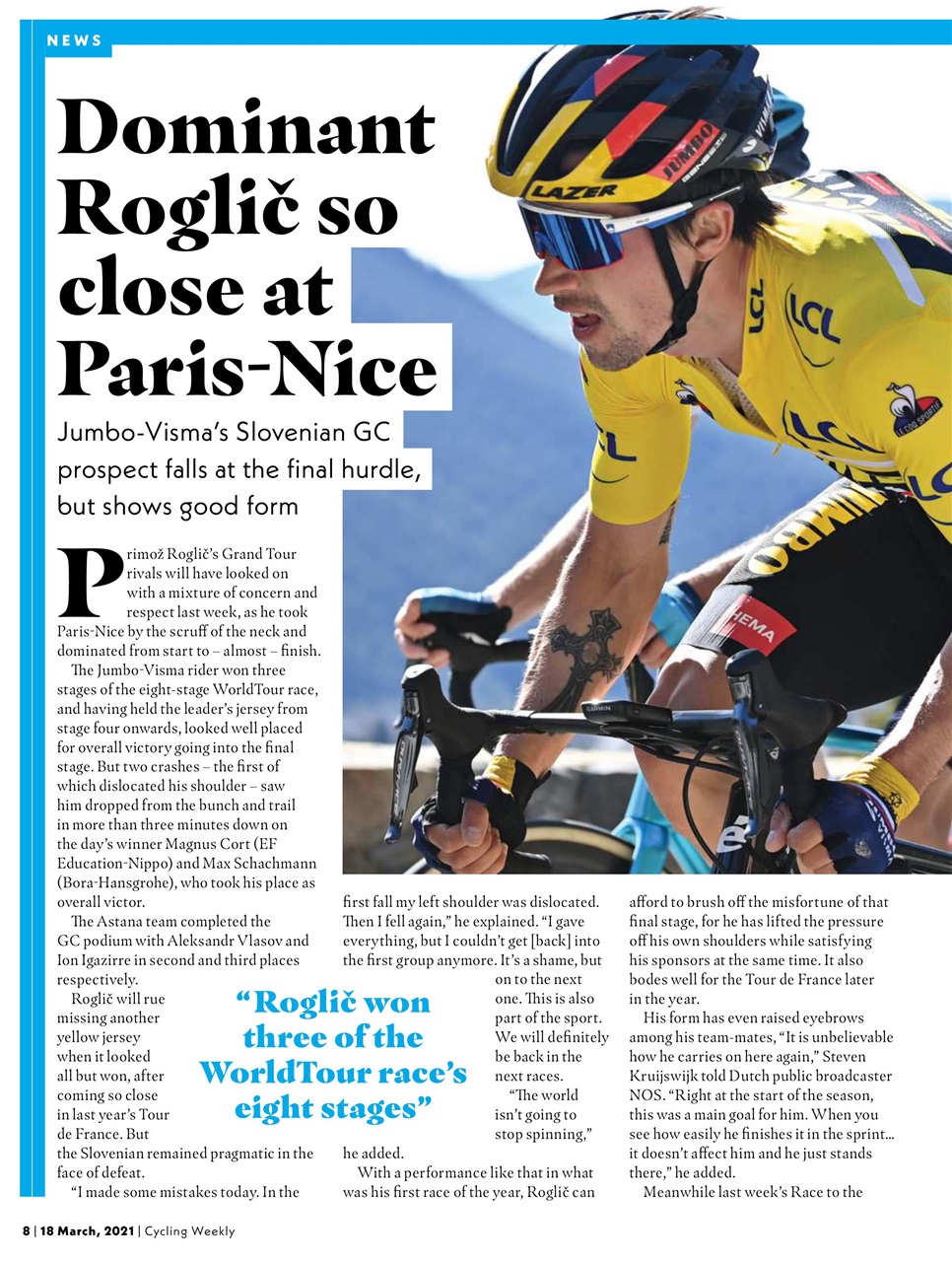 Cycling Weekly Preview Pages