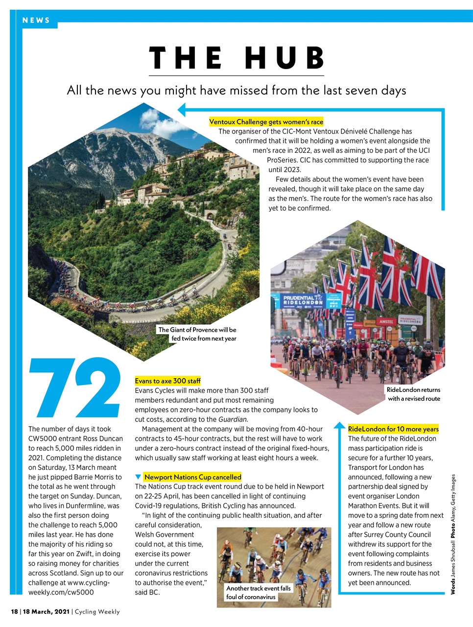Cycling Weekly Preview Pages