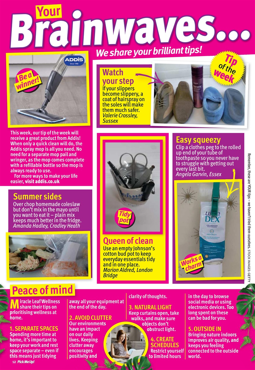 Pick Me Up Preview Pages