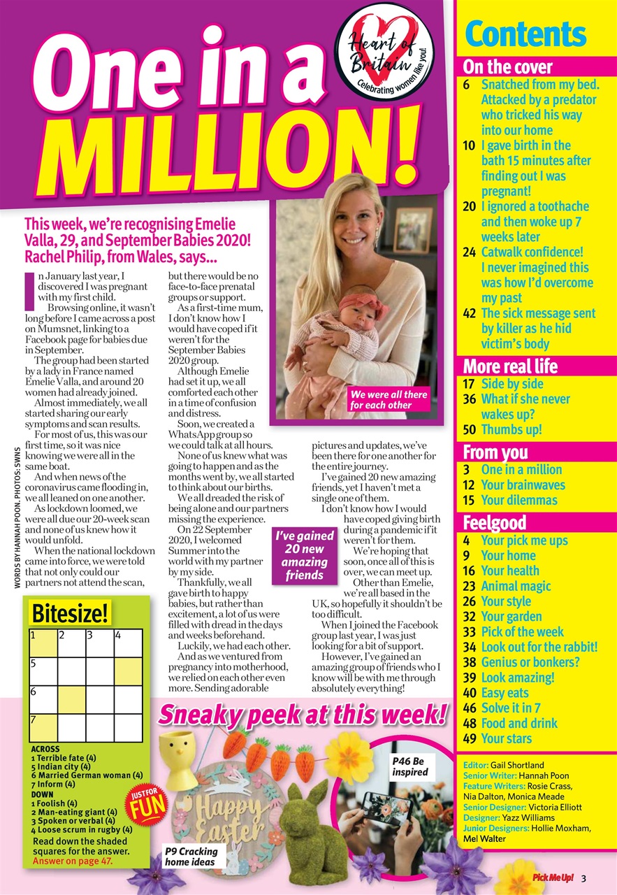 Pick Me Up Preview Pages