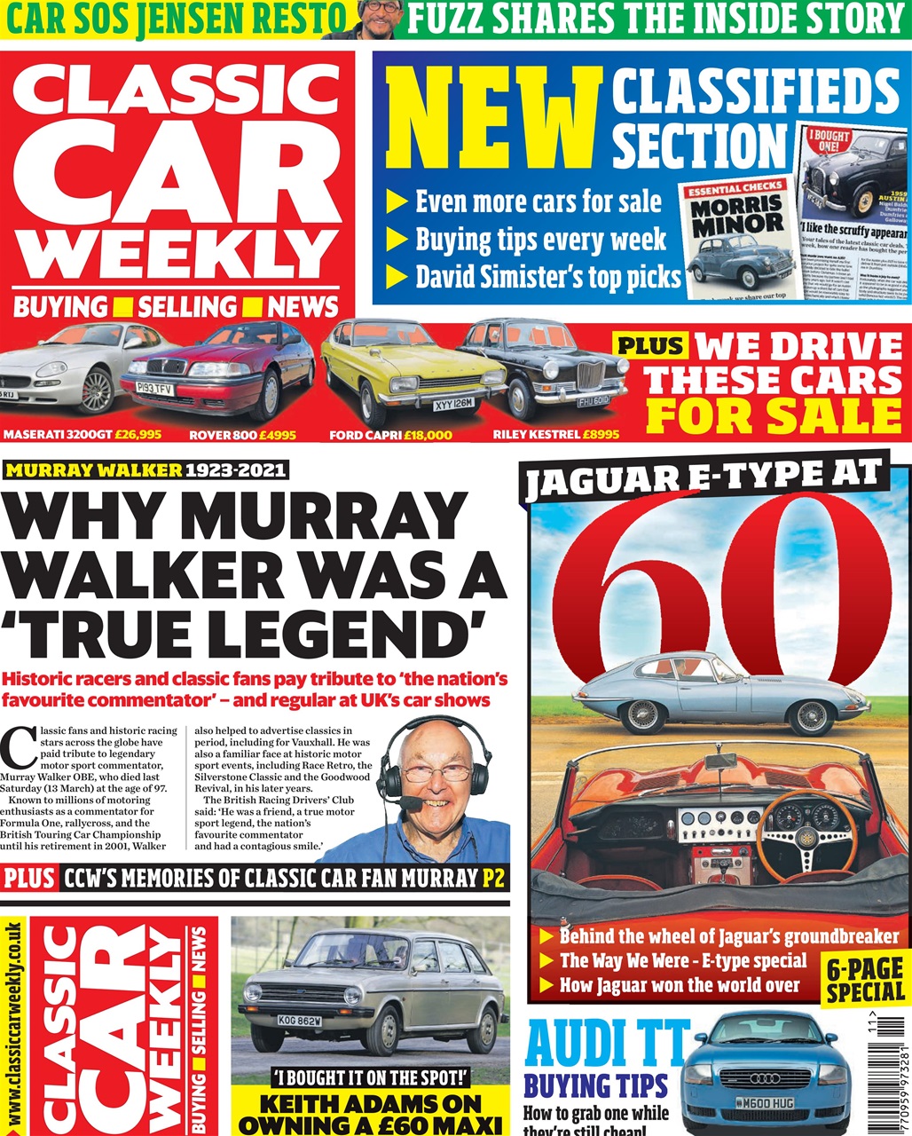 Classic Car Weekly Preview Pages