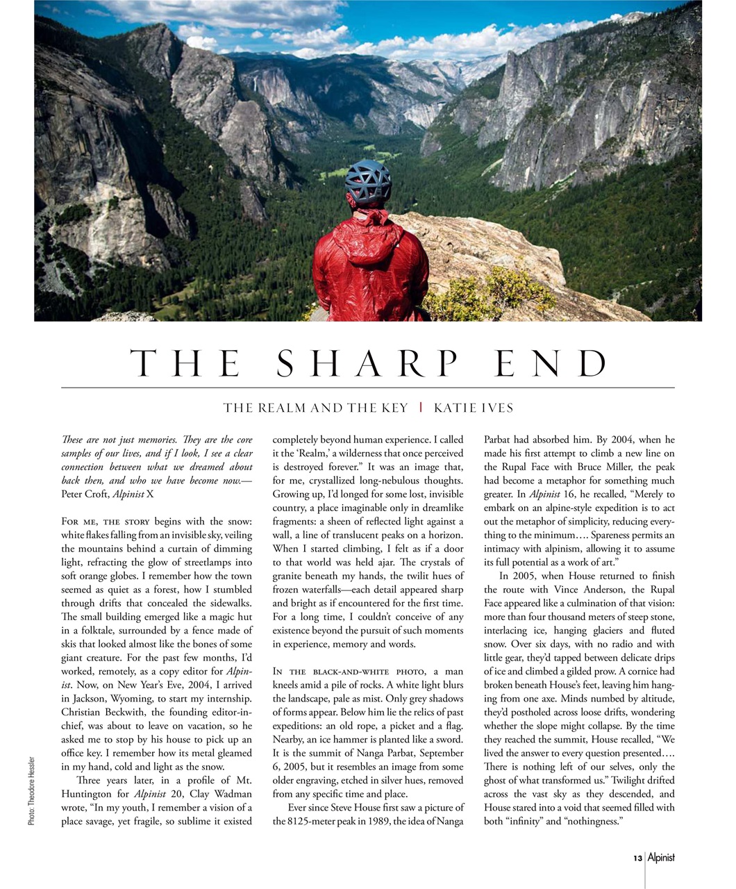 Alpinist Preview Pages