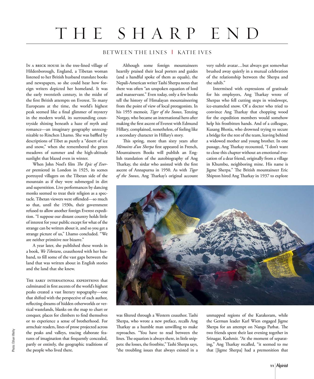 Alpinist Preview Pages