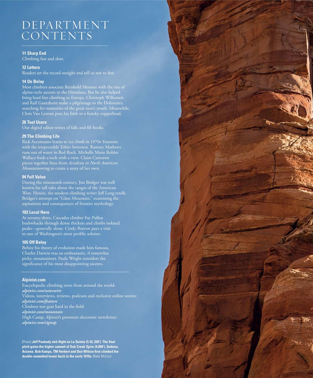 Alpinist Preview Pages