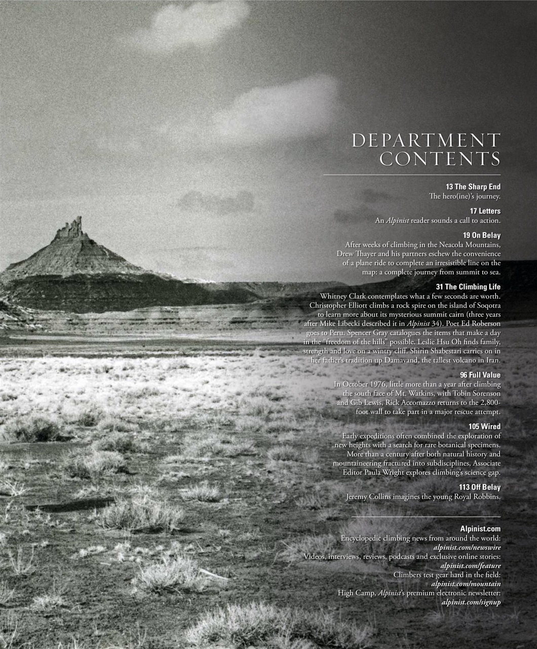 Alpinist Preview Pages
