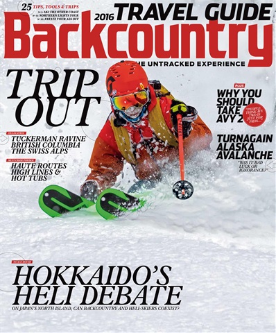 Backcountry issue October 2015 – The Travel Issue