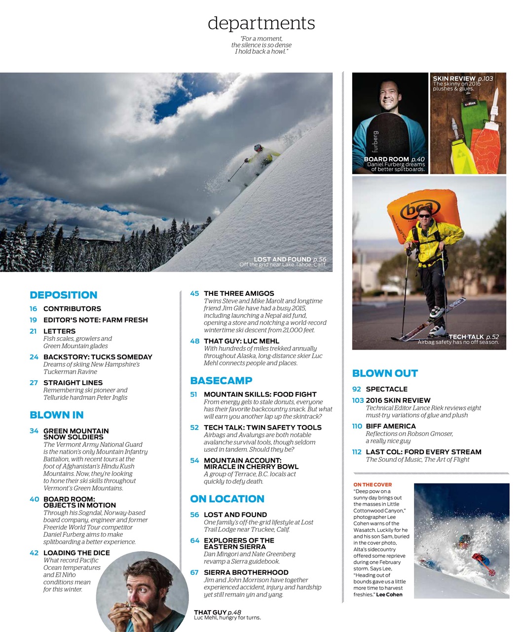 Backcountry Preview Pages
