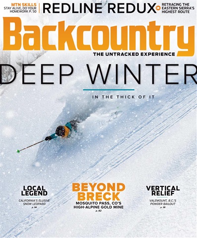 Backcountry issue The Deep Winter Issue