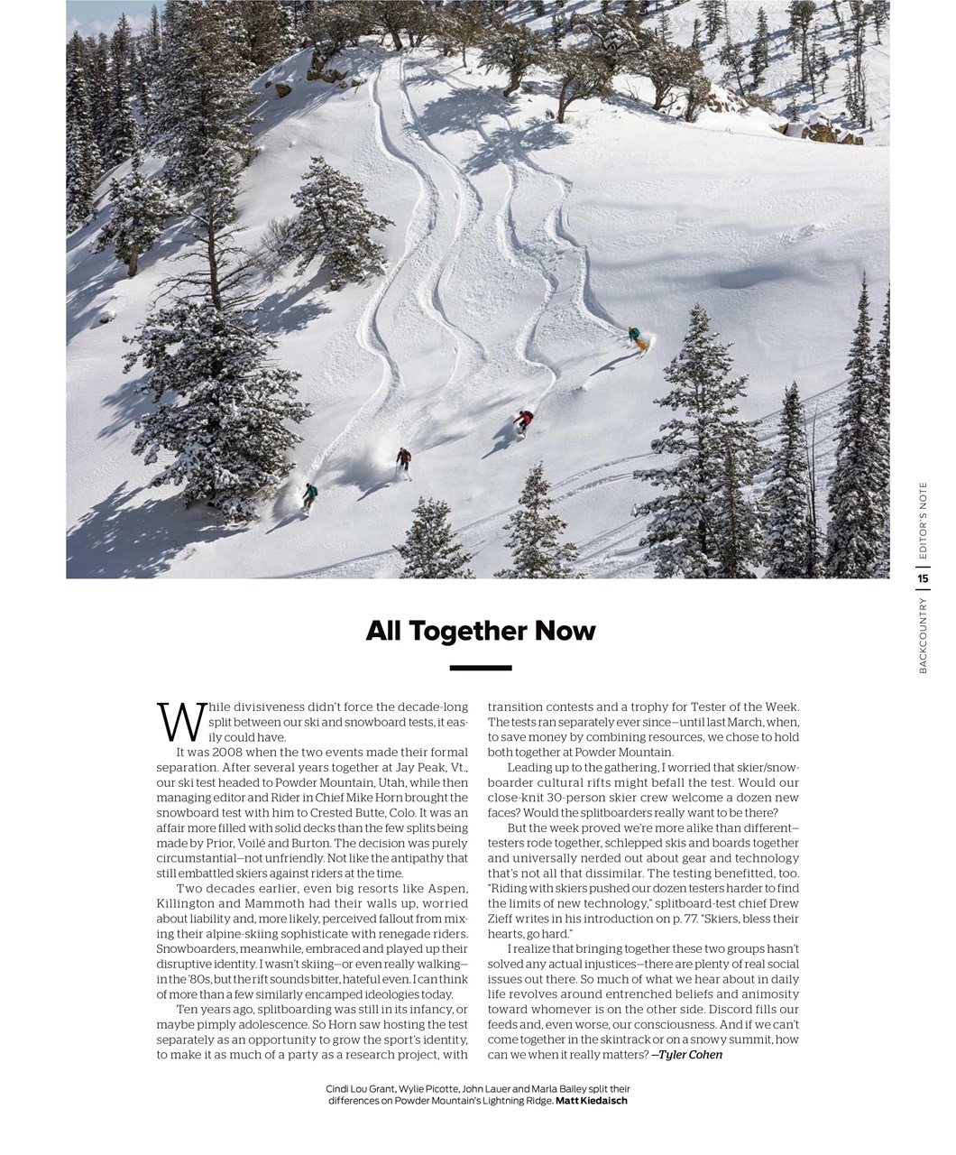 Backcountry Preview Pages