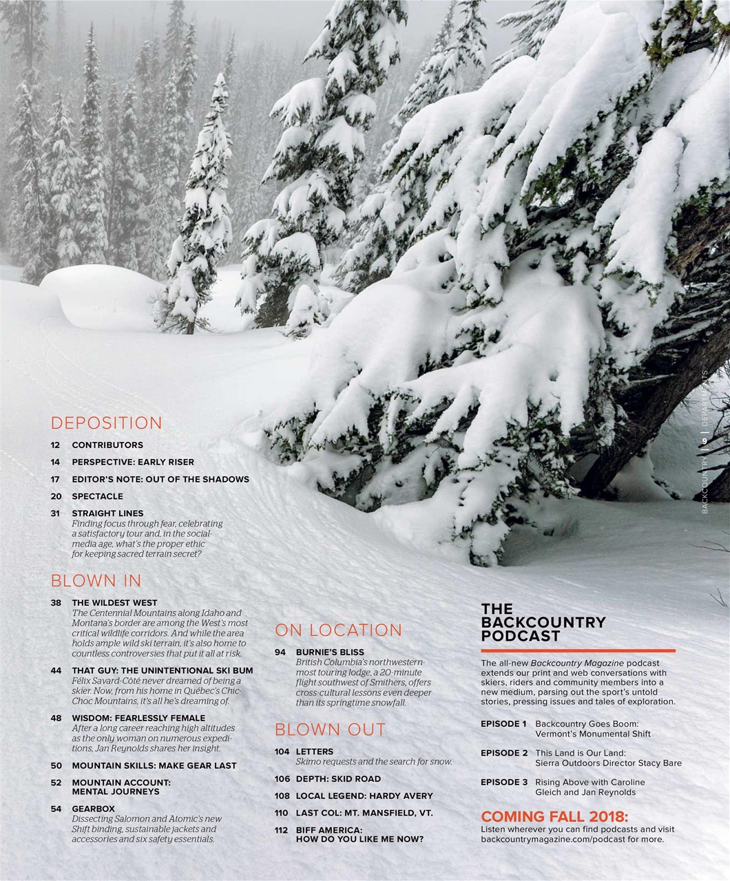 Backcountry Preview Pages