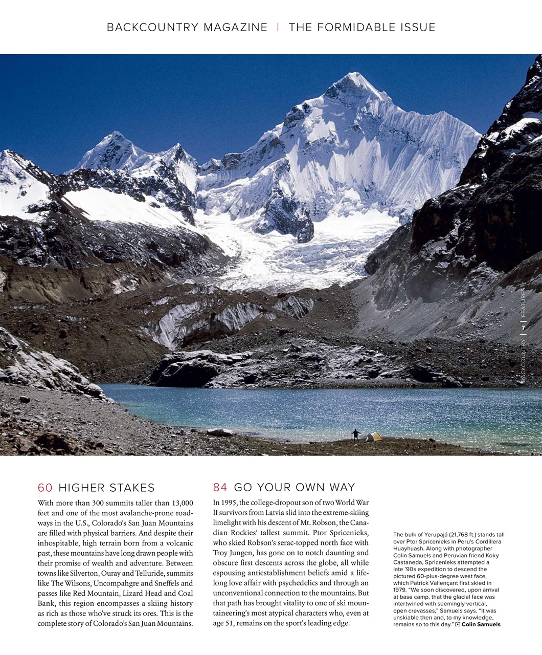 Backcountry Preview Pages