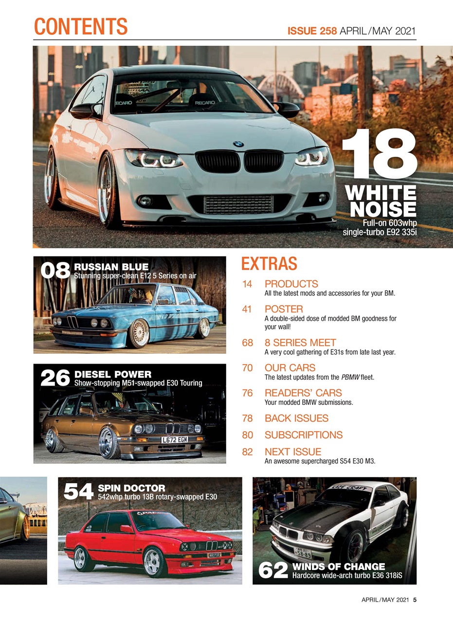 Performance BMW Preview Pages