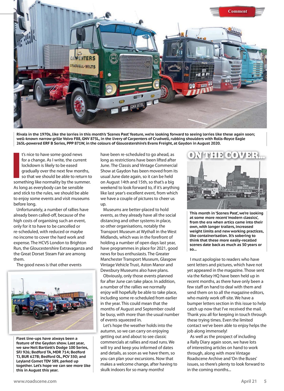 Vintage Roadscene Preview Pages