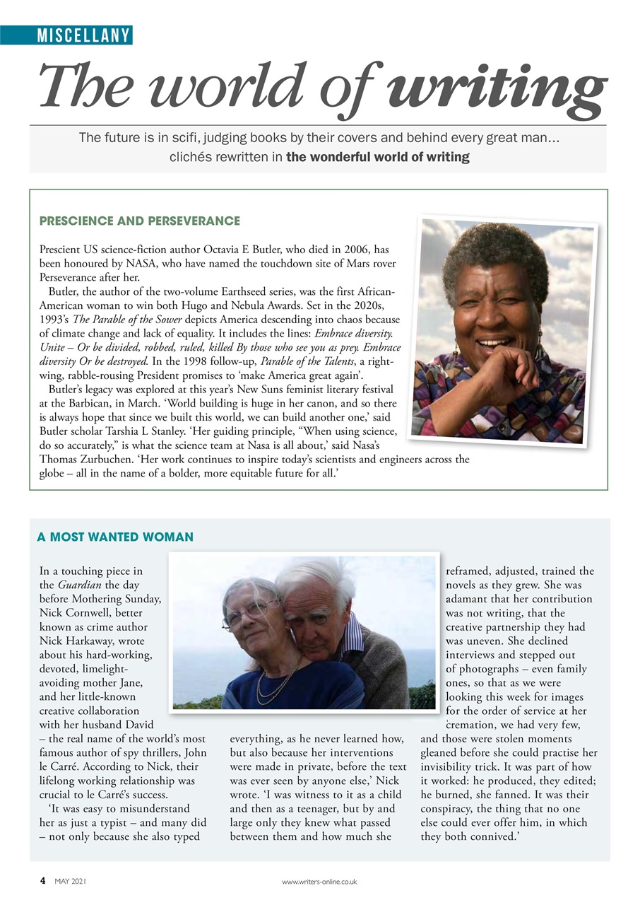 Writing Magazine Preview Pages