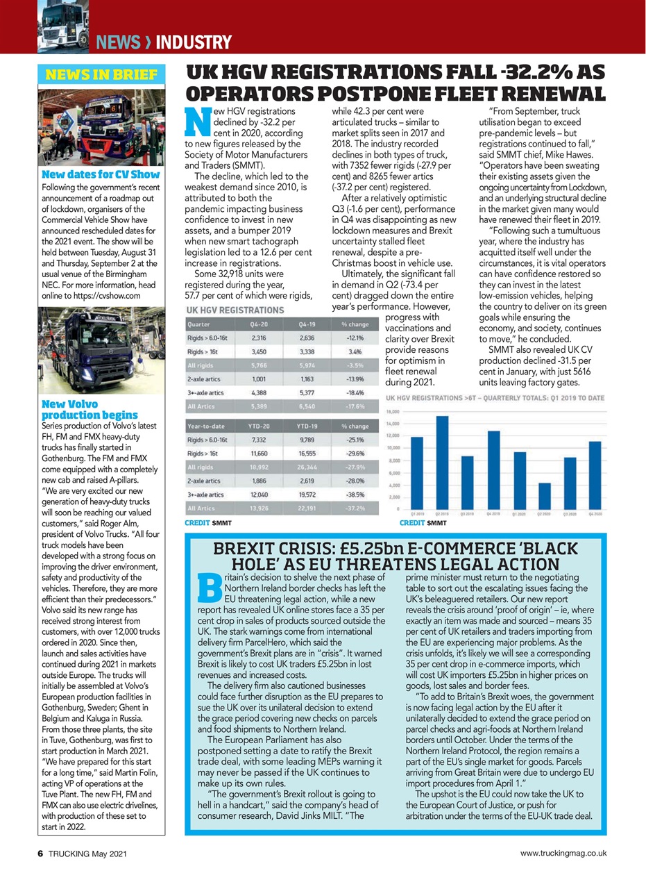 Trucking Magazine Preview Pages