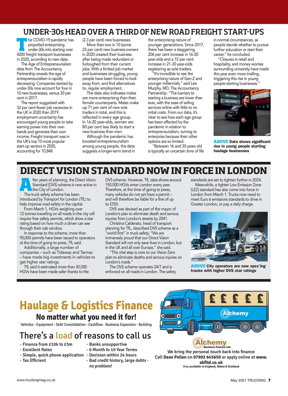 Trucking Magazine Preview Pages