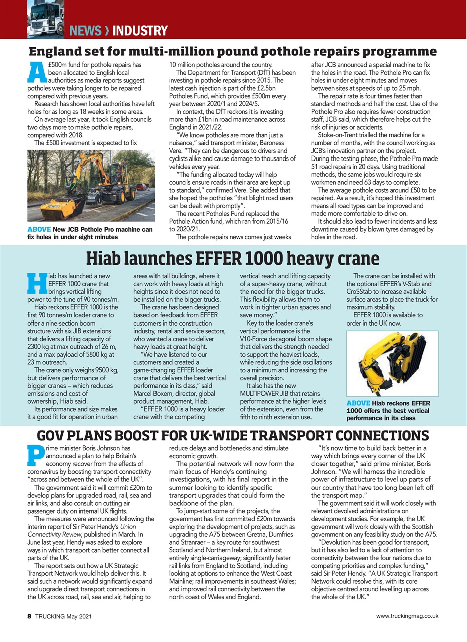 Trucking Magazine Preview Pages