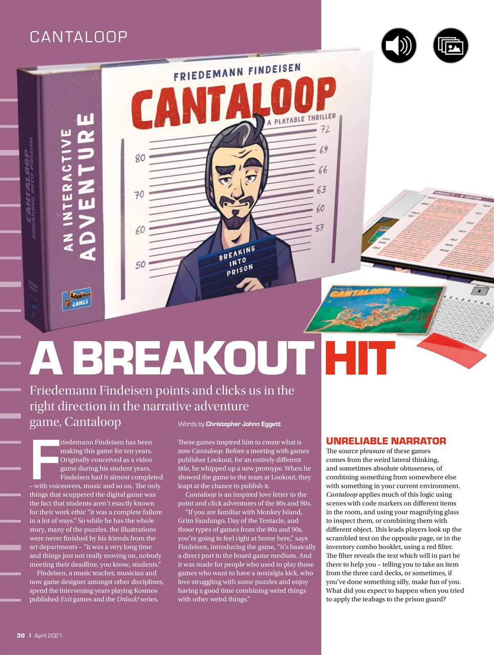 Tabletop Gaming Preview Pages