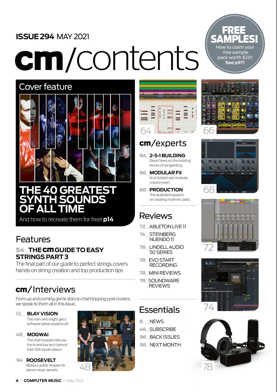 Computer Music Preview Pages