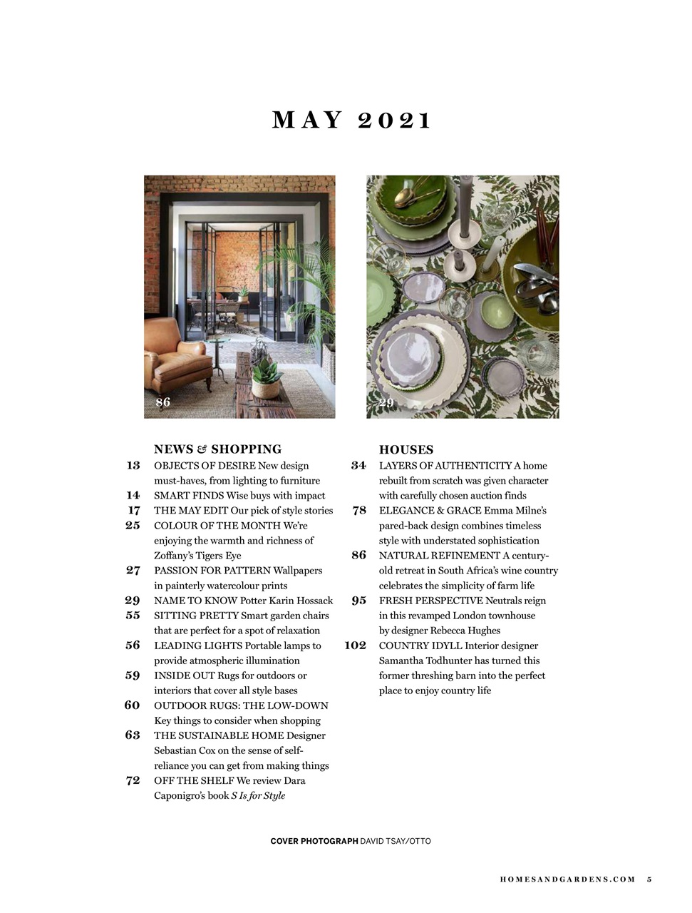 Homes & Gardens Preview Pages