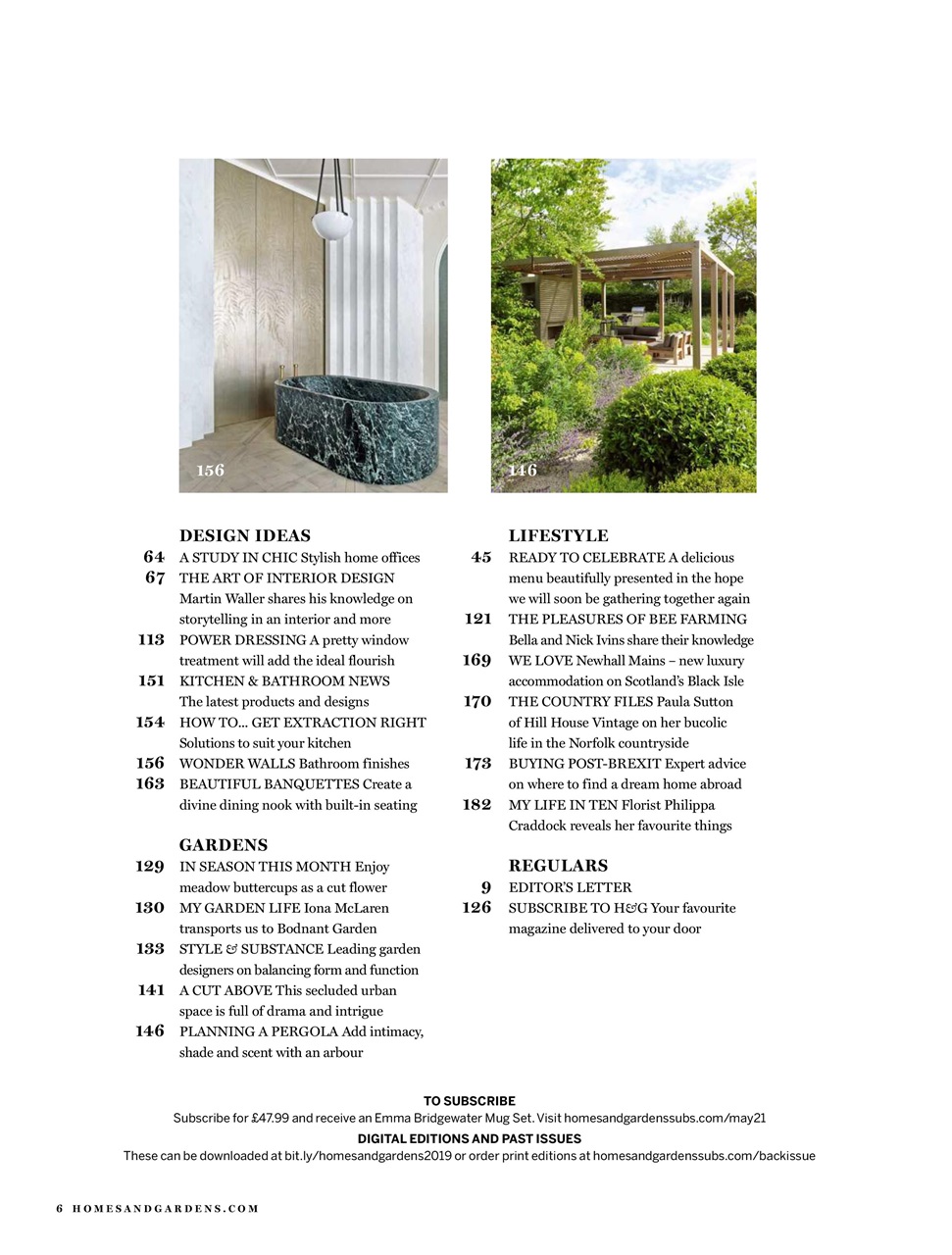 Homes & Gardens Preview Pages