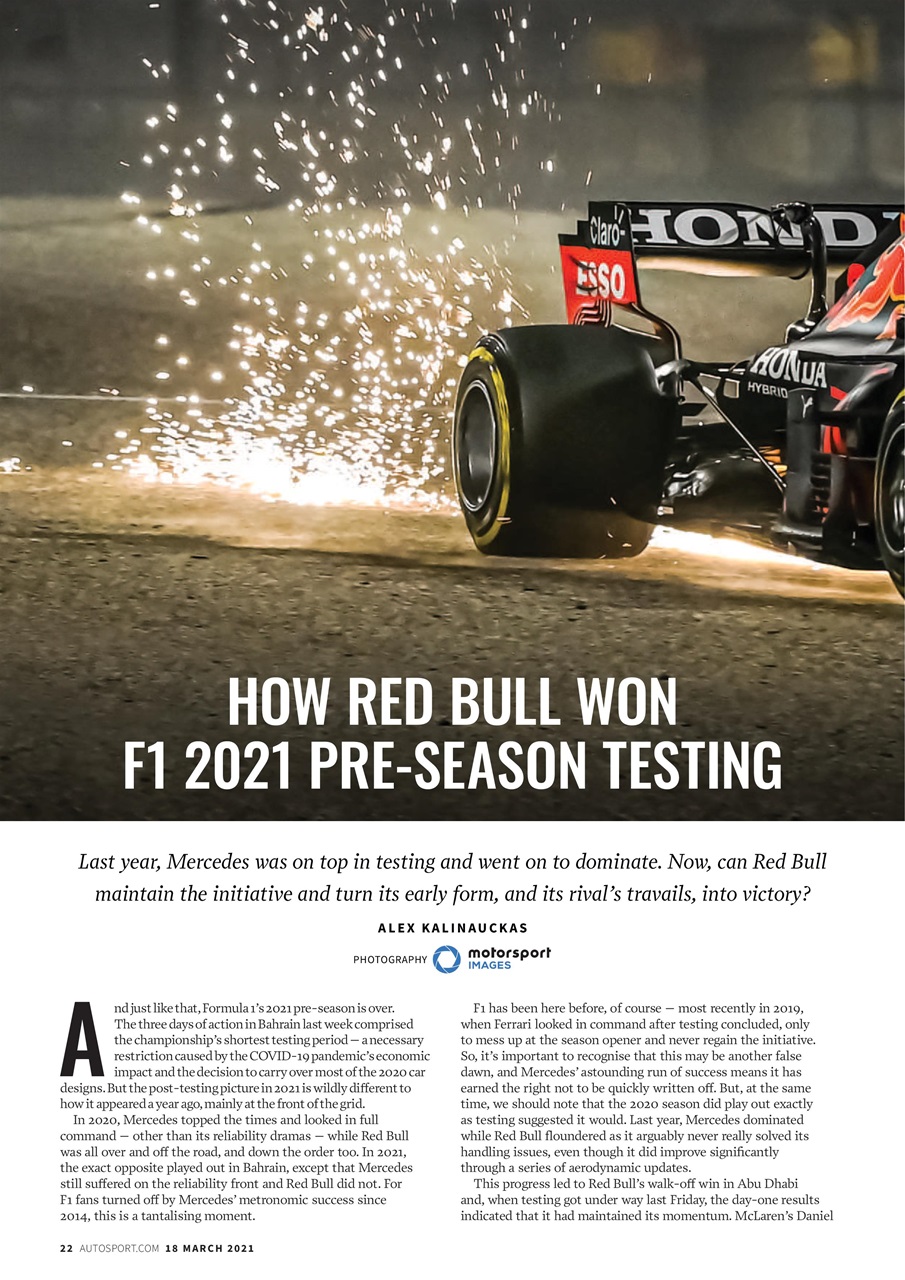 Autosport Preview Pages