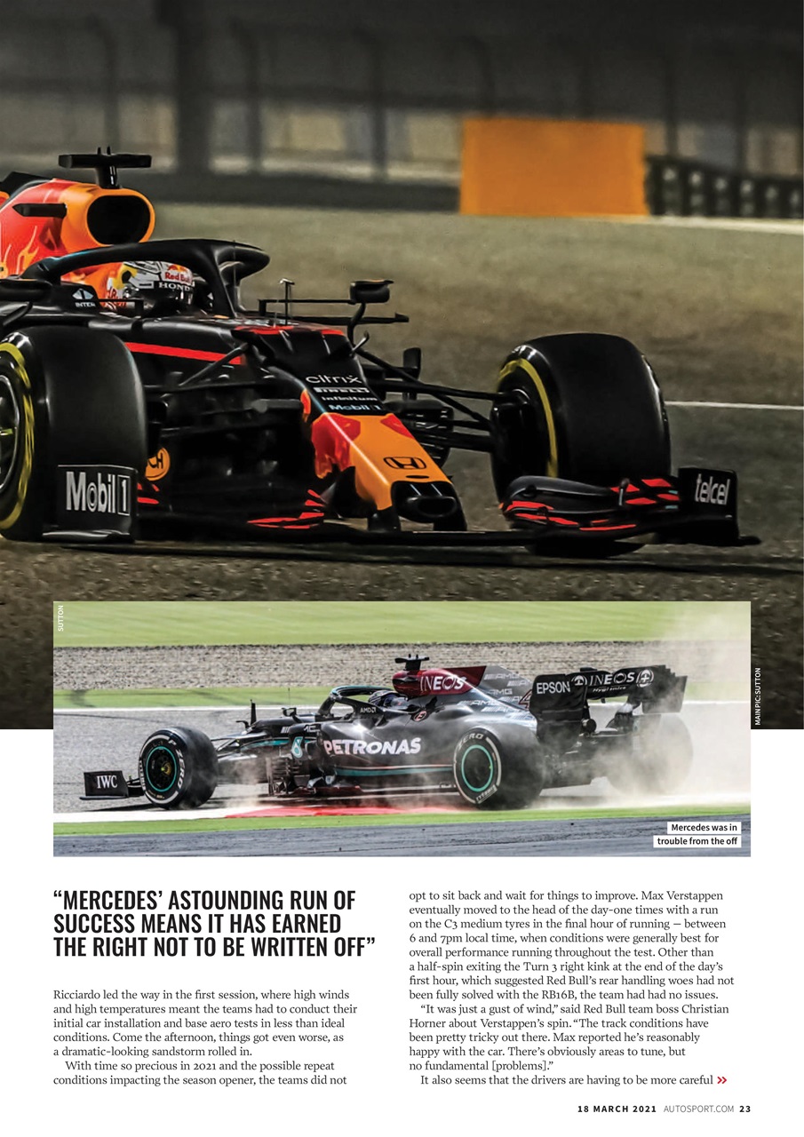 Autosport Preview Pages