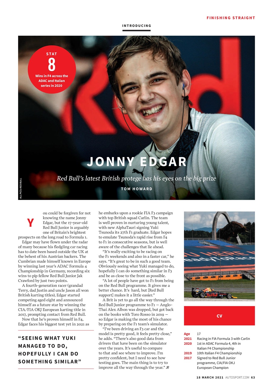 Autosport Preview Pages