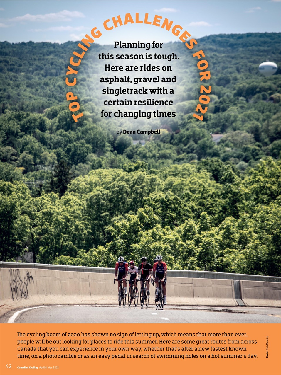 Canadian Cycling Magazine Preview Pages
