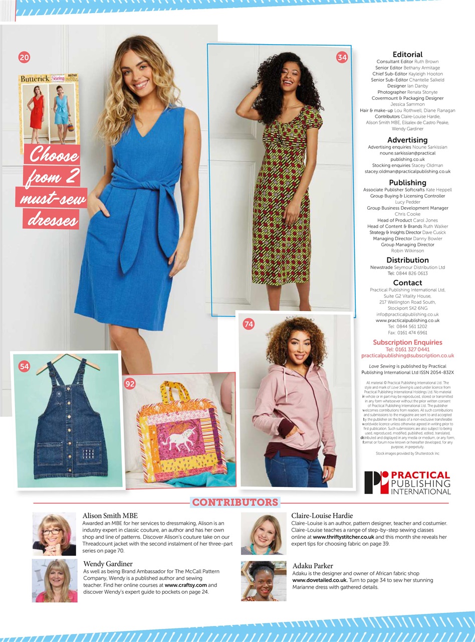 Love Sewing Preview Pages