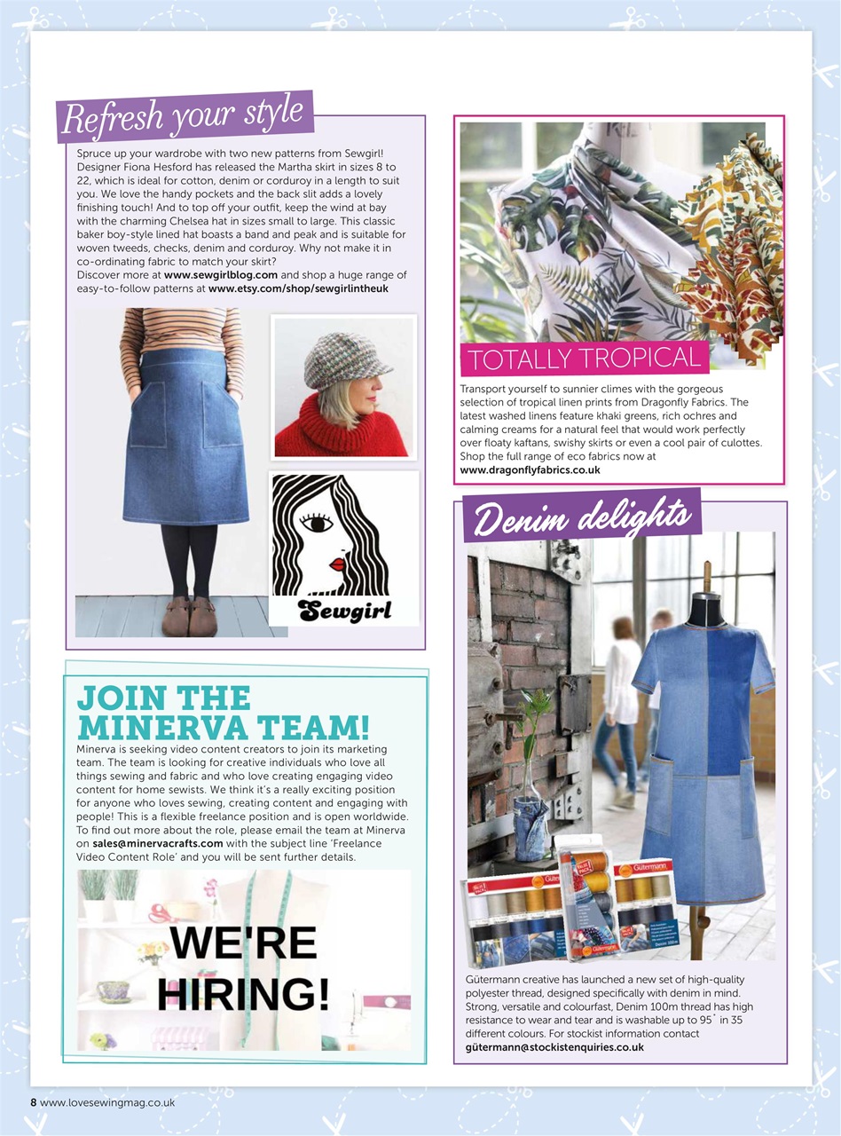 Love Sewing Preview Pages