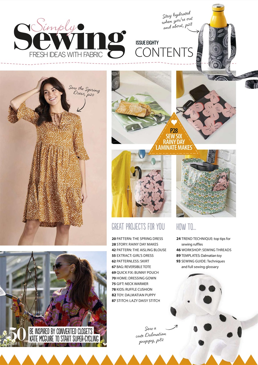 Simply Sewing Preview Pages