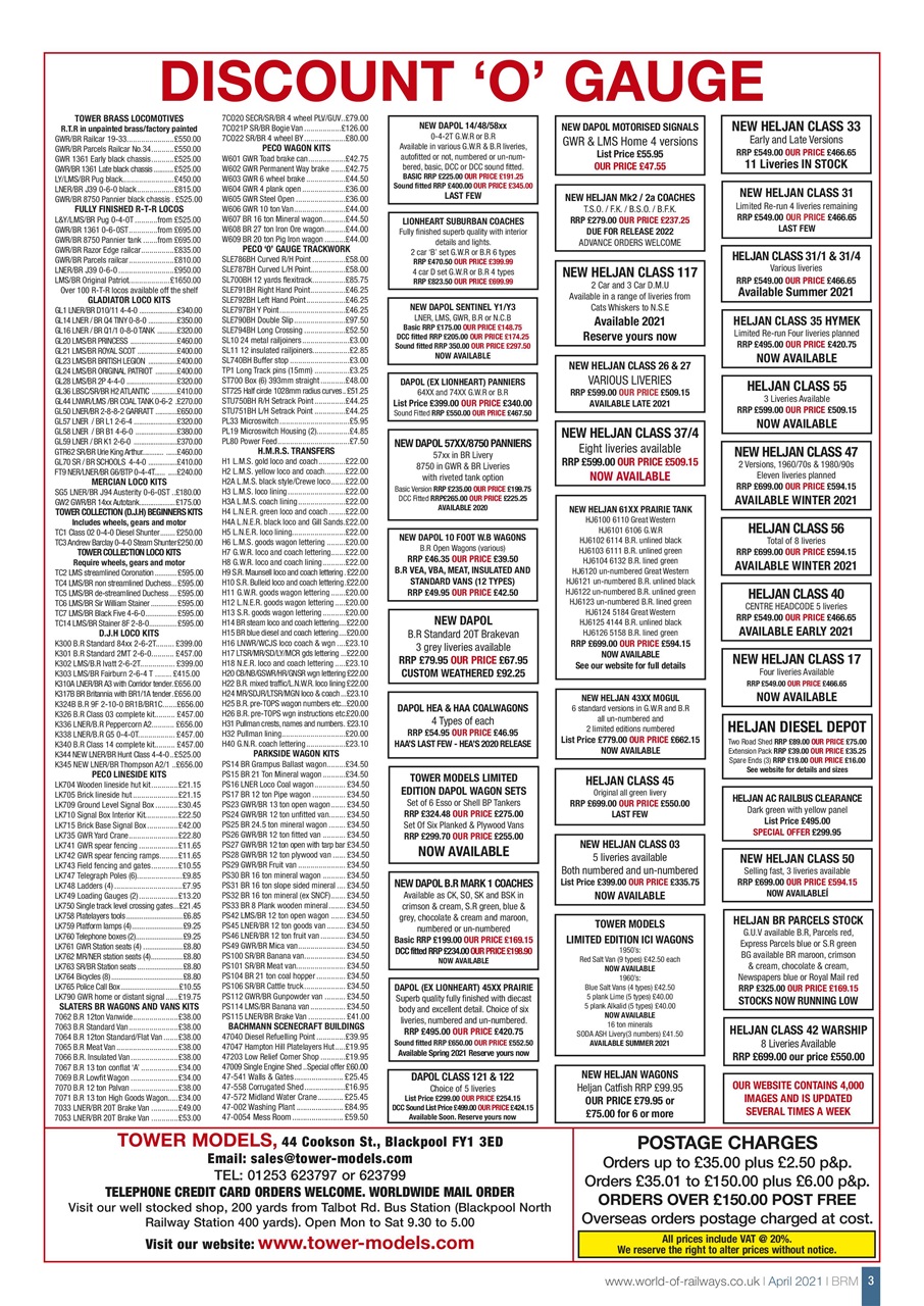 British Railway Modelling (BRM) Preview Pages
