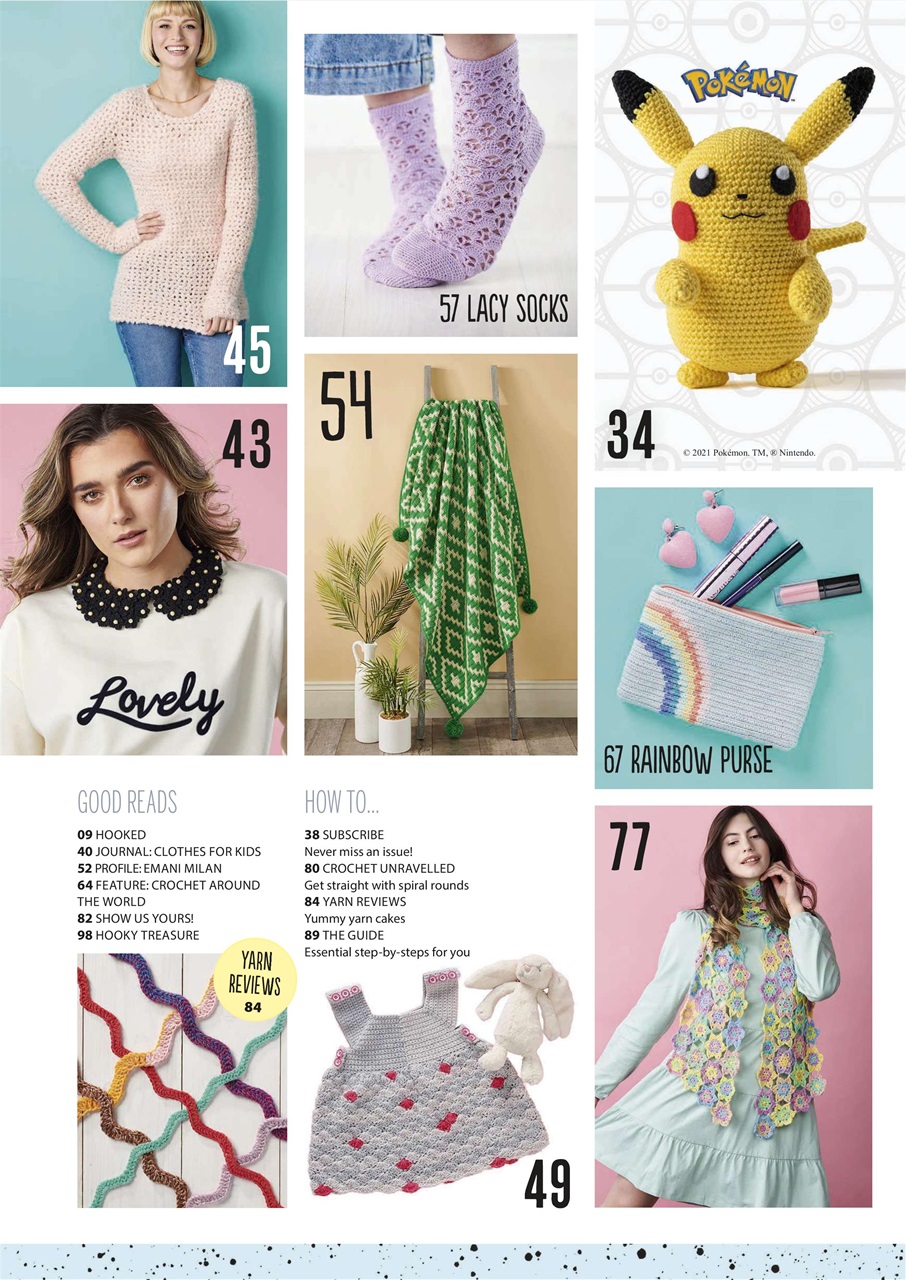 Simply Crochet Preview Pages
