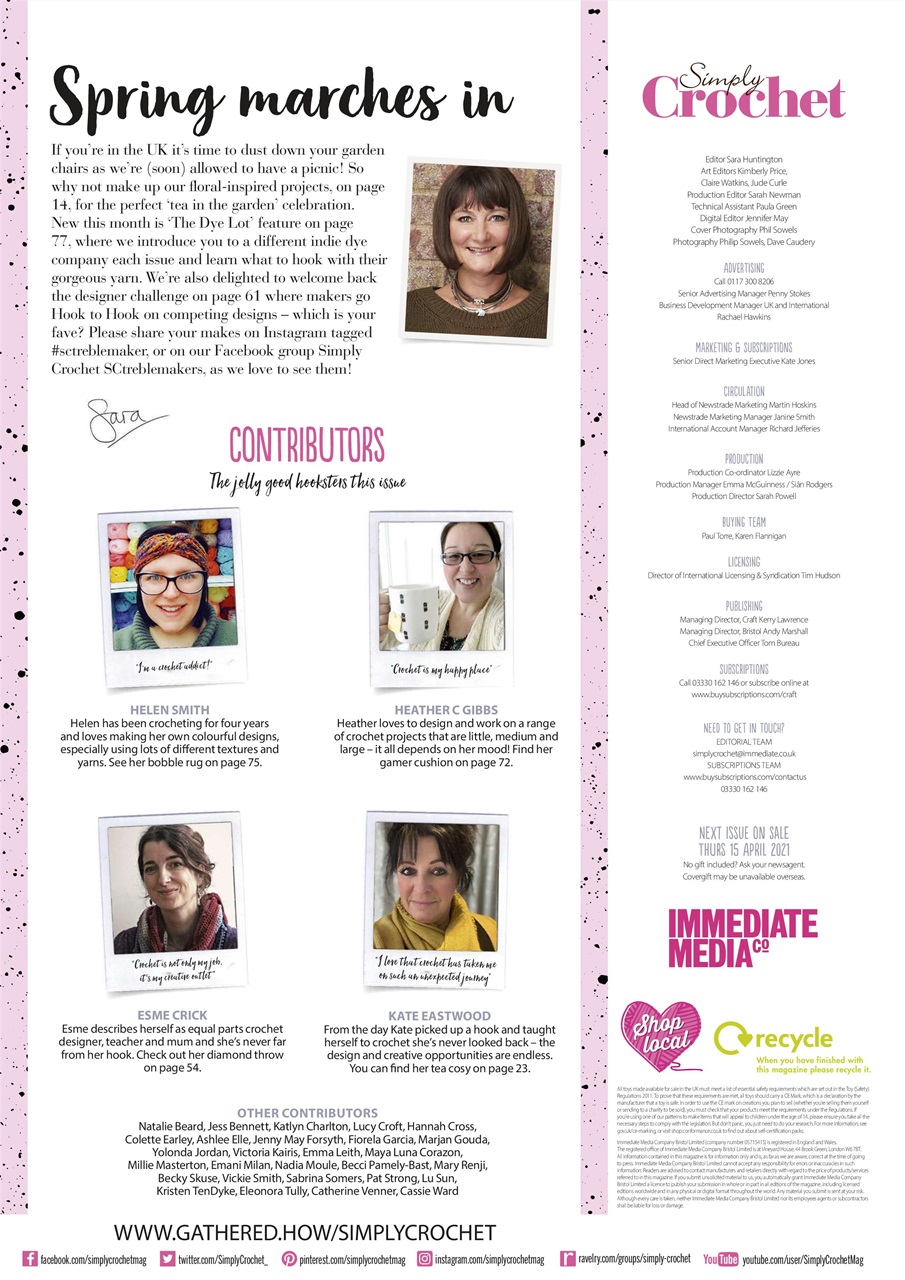 Simply Crochet Preview Pages