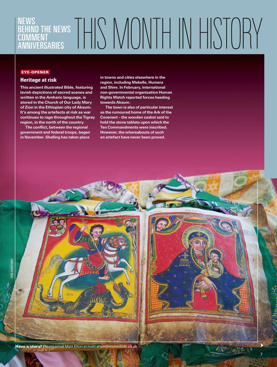 History Extra Magazine Preview Pages