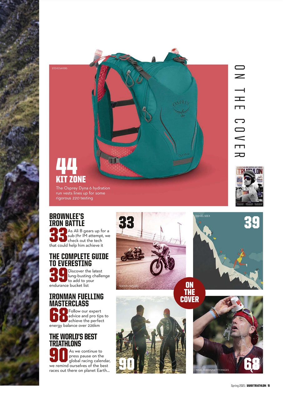 220 Triathlon Magazine Preview Pages