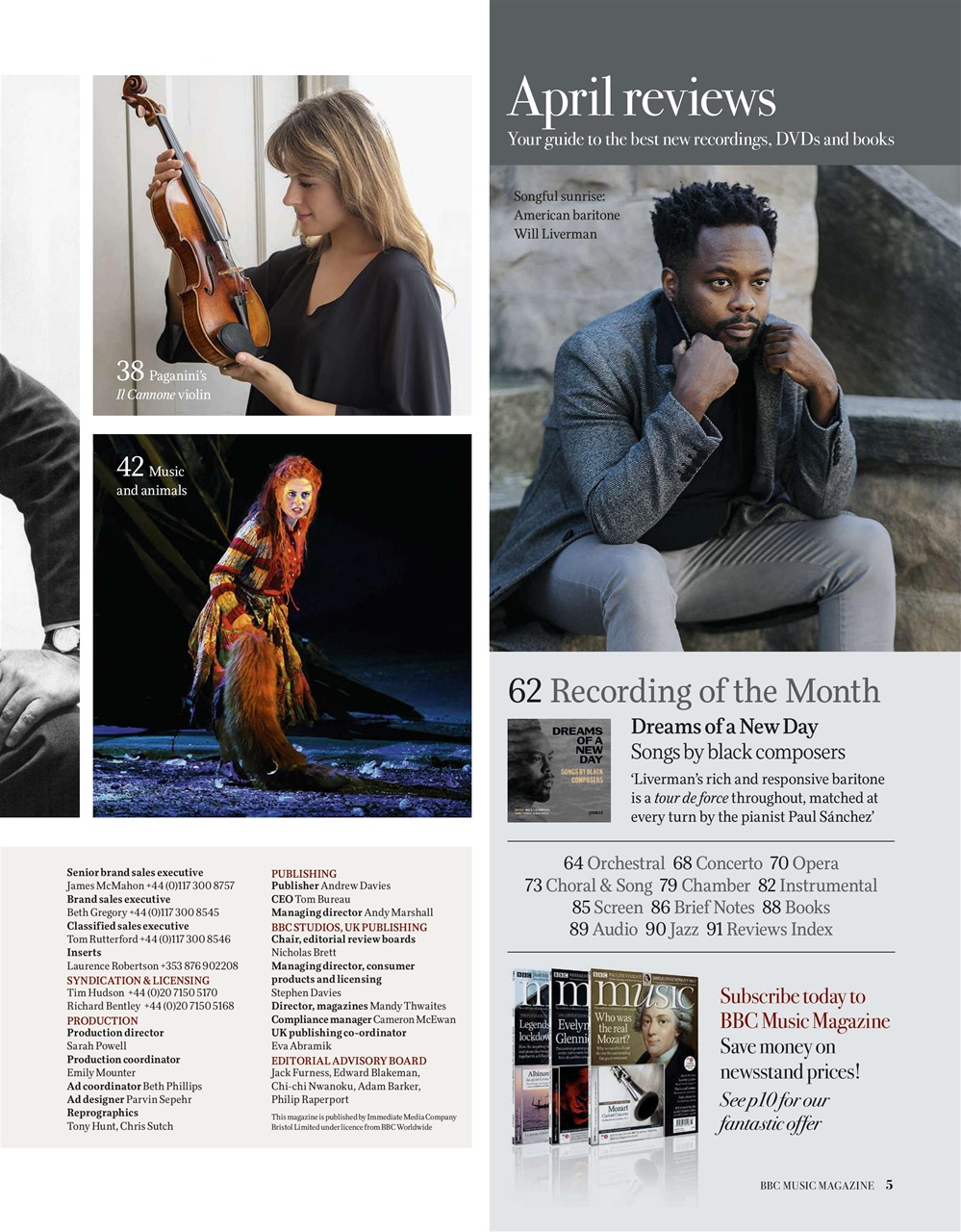 BBC Music Magazine Preview Pages