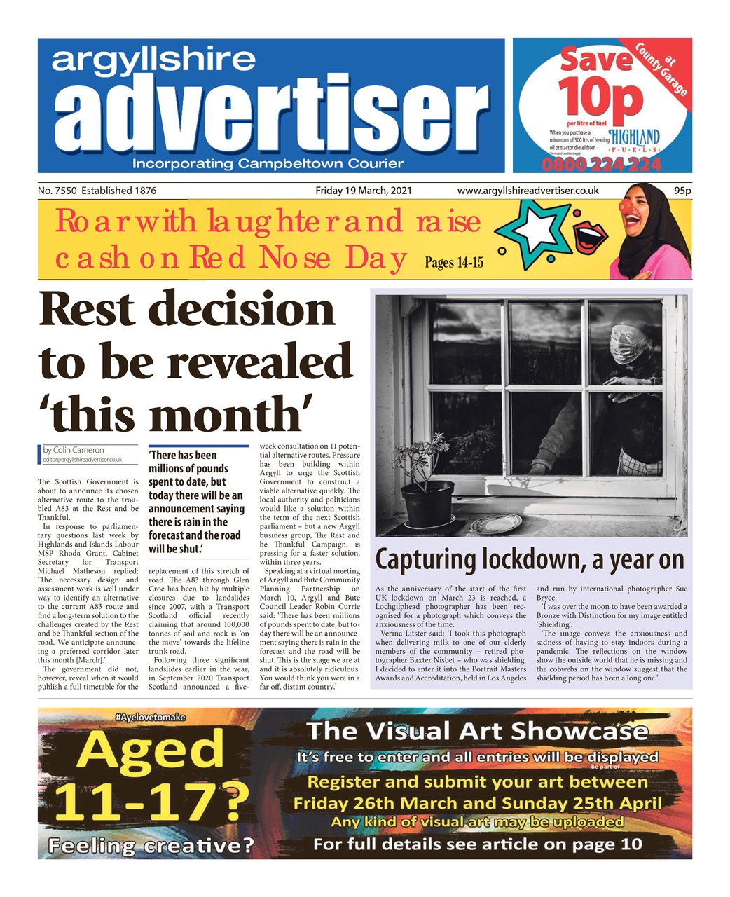 Argyllshire Advertiser Preview Pages