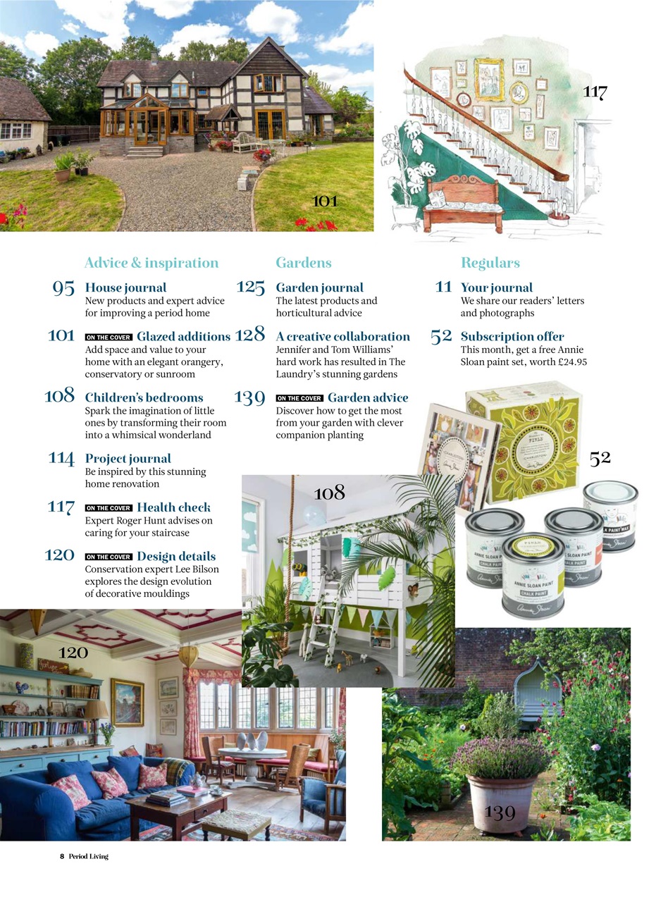 Period Living Magazine Preview Pages