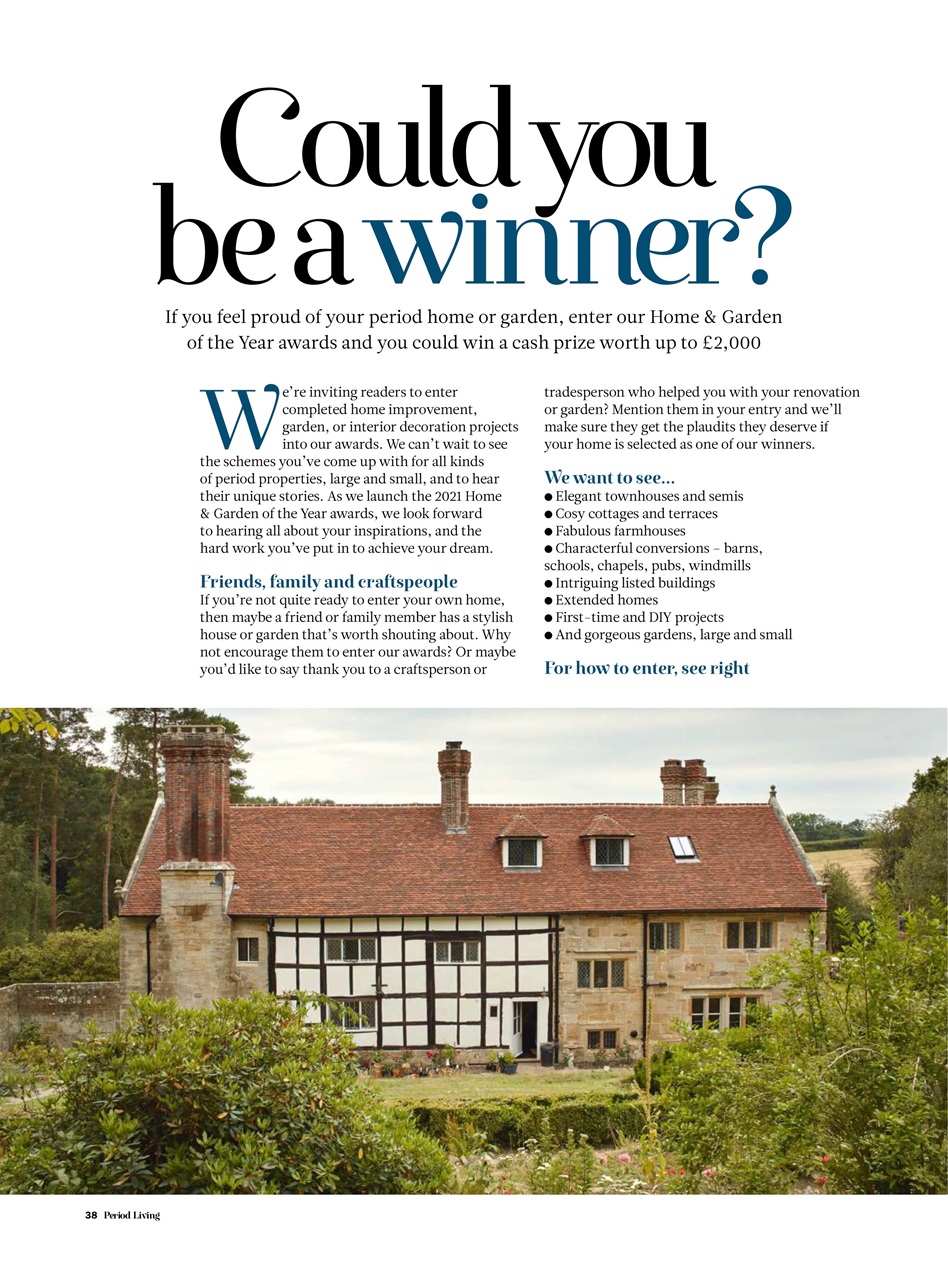 Period Living Magazine Preview Pages