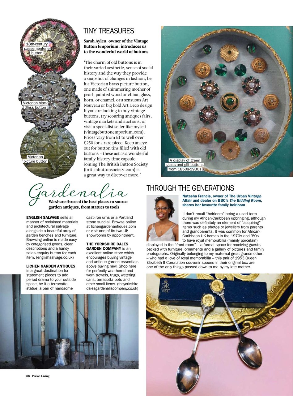 Period Living Magazine Preview Pages