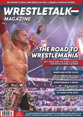 Wrestletalk Magazine issue April 2021