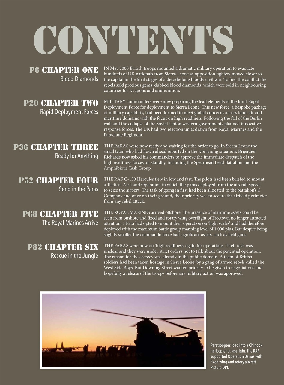 Modern Conflict Preview Pages