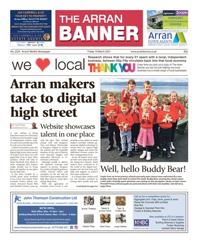 Arran Banner issue 19/3/2021