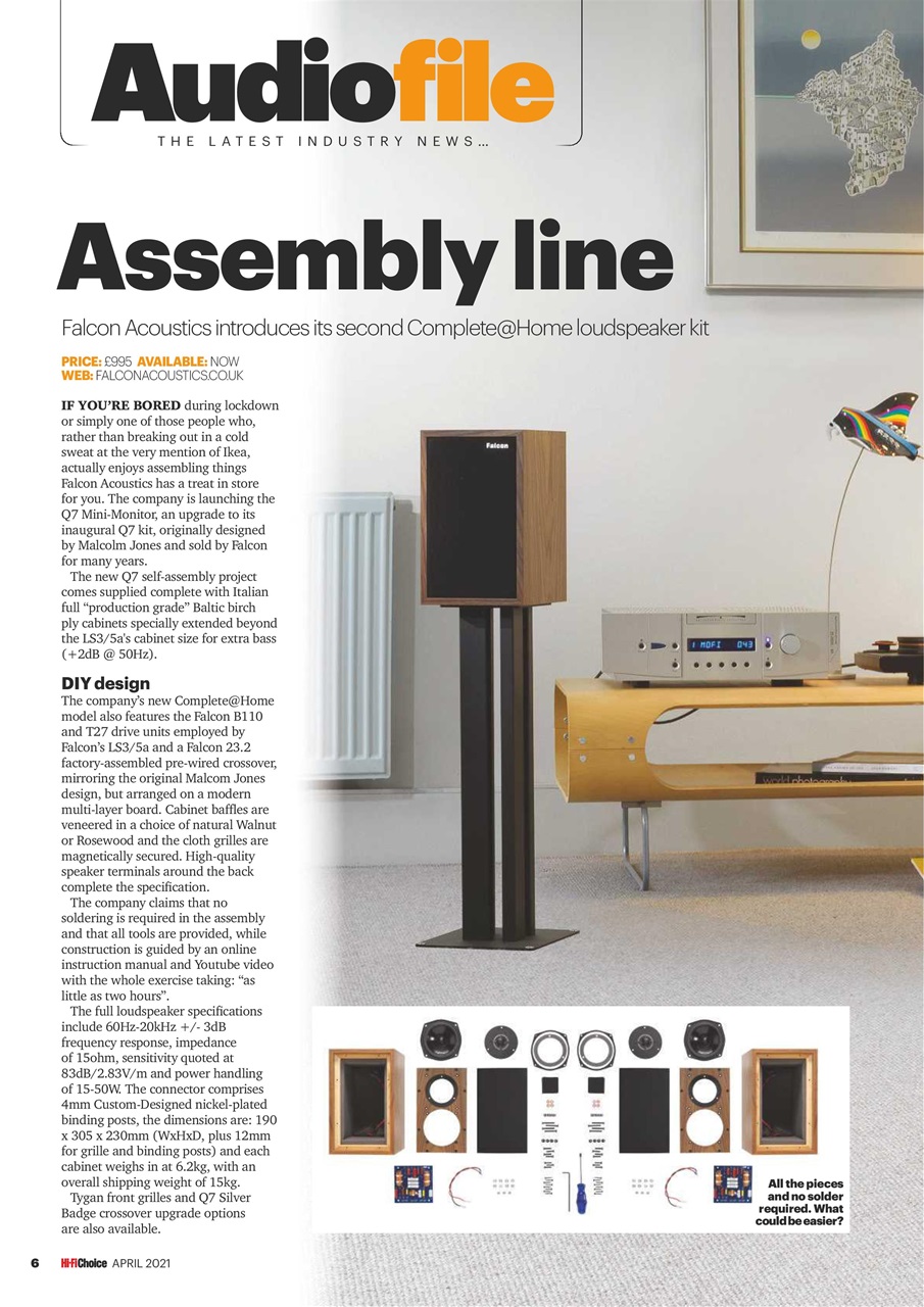 Hi-Fi Choice Preview Pages