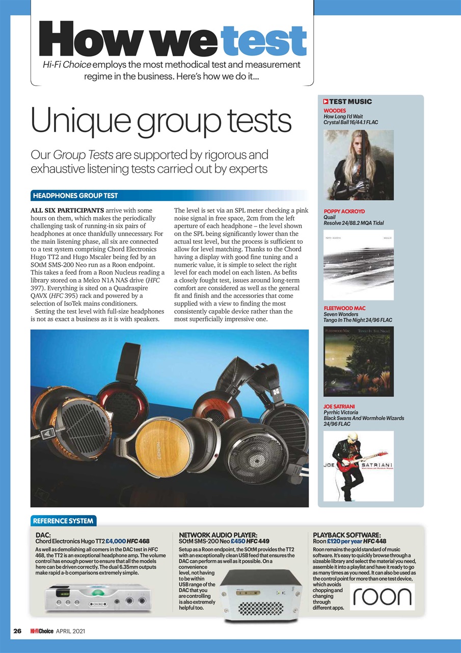 Hi-Fi Choice Preview Pages