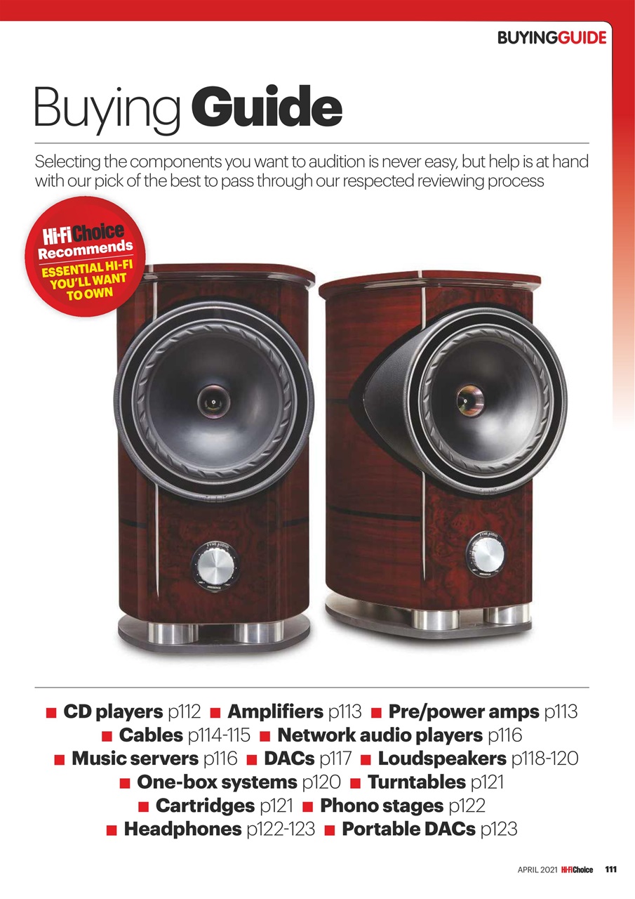 Hi-Fi Choice Preview Pages