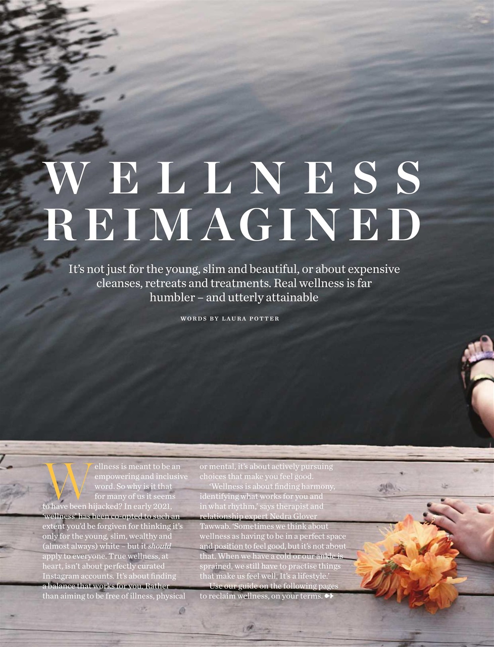 Healthy Magazine Preview Pages